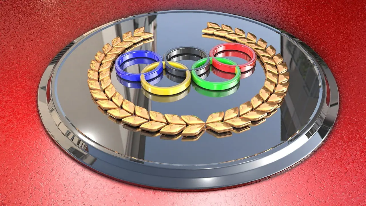 Disc golf olympic logo